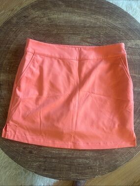 Vineyard Vines Coral Mini Golf Tennis Skort Size 8